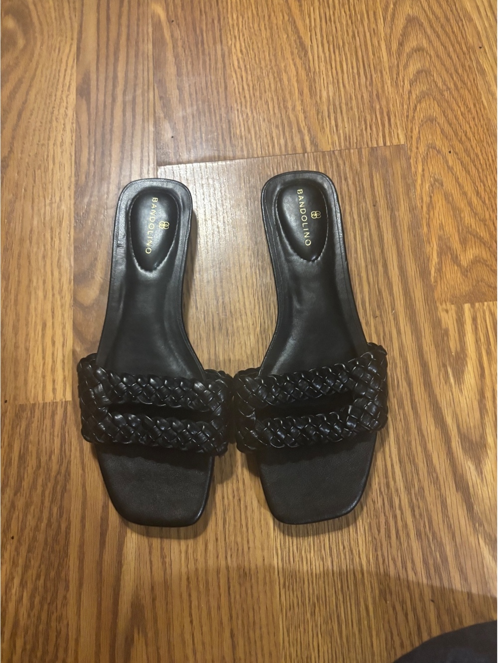 Brand New Black Bandolino Sandals- Size 8